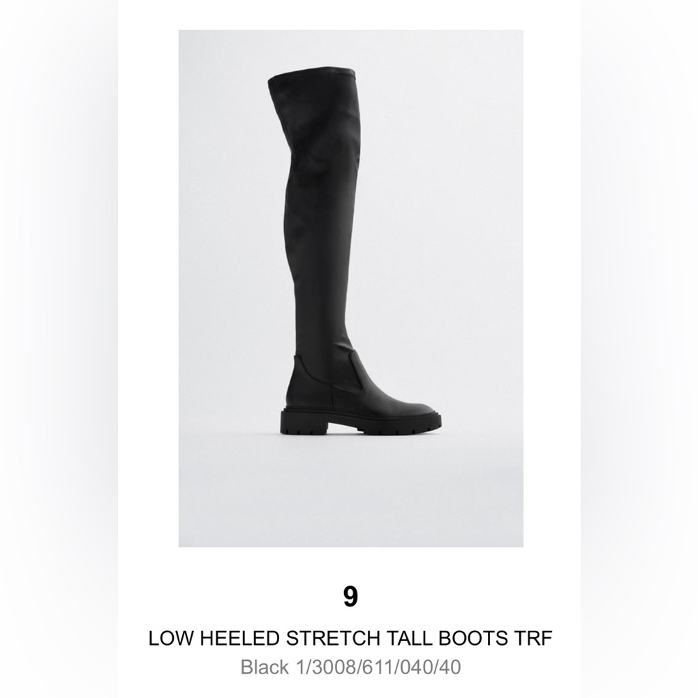 Zara Over The Knee Boots